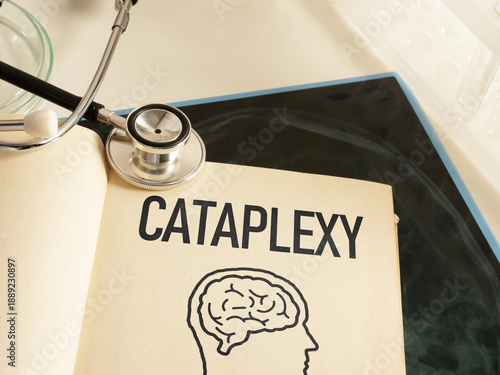 Fotografi Cataplexy Medical Concept - Sudden Muscle Weakness Episodes Associated with Narc