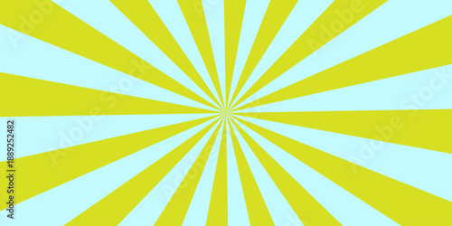 Vector starburst vintage rays background. Illustration radial sunrise or sunset light retro design. Vintage beam sunburst texture. Abstract summer sunny.