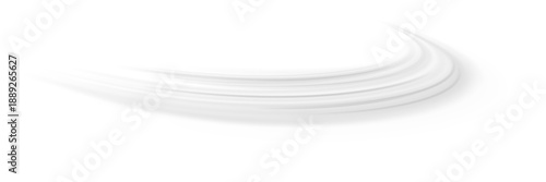 Neon white laser lines flow along a city road. Glowing wave trails, motion swirls, and energy lines create futuristic traffic visuals. Vector illustration PNG.