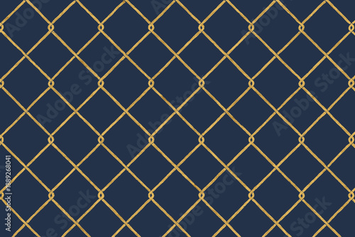 Geometric pattern with diamonds and lines on a dark background