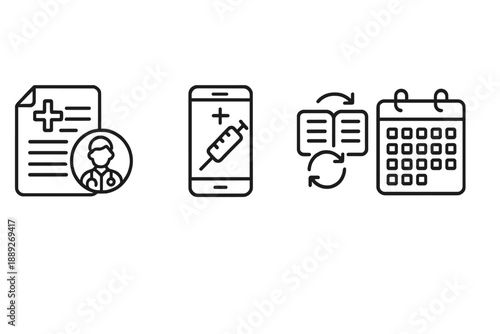 Health management and vaccination scheduling using digital tools in modern healthcare