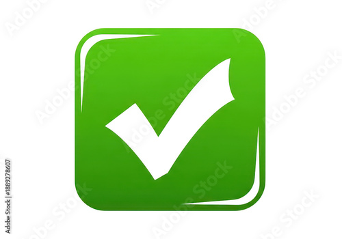 Green square checkmark button icon for software design Free Download Green square checkmark button icon for software design - GFXLoad