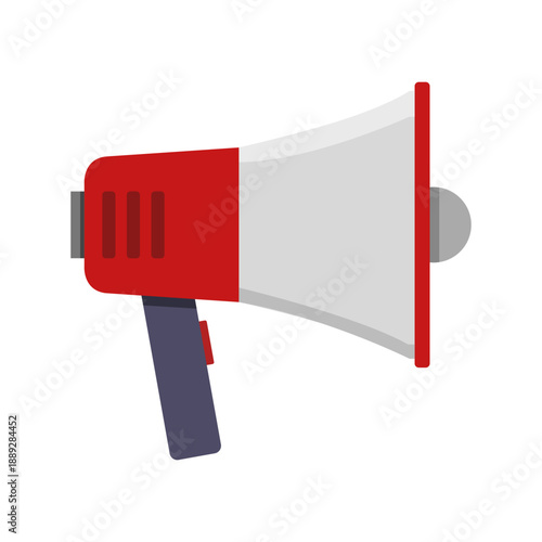 Red megaphone