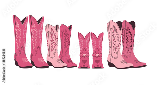 Pink Cowgirl Boots: Stylish Western Fashion