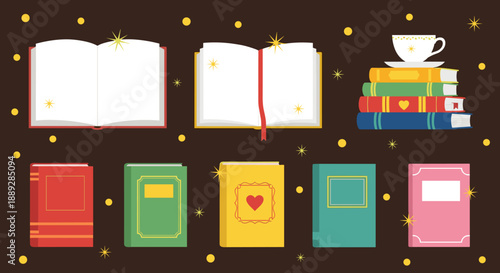 Cozy Reading Nook Illustration