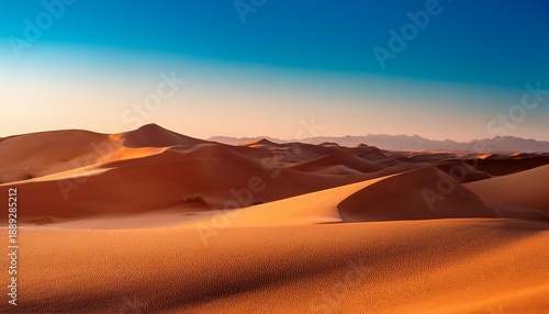 High Resolution Sand Dunes Desert Landscape Wallpaper With Shimmer Gradient Colors And Soft Blur Effect Desert Sand Dunes