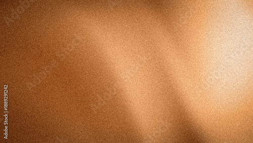 Bild auf Leinwand Abstract 4K grainy background with a warm bronze and copper gradient, featuring a soft blur and original noise texture