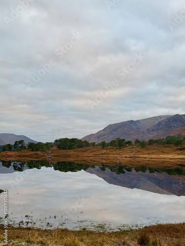 Mountain Lake Reflection