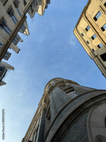 Paris Architectural Courtyard