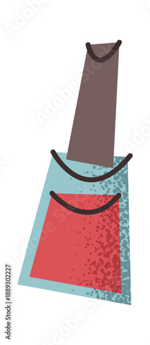 Nail polish beauty cosmetics sticker