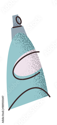 Body lotion skincare cosmetics sticker