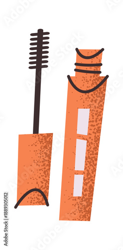 Mascara tube cosmetic styling accessory