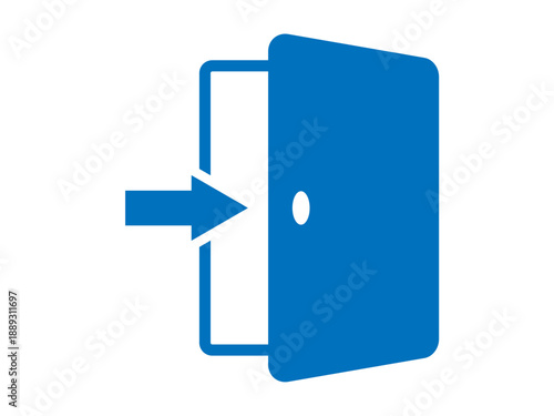 ログインのマーク（入室のアイコン）