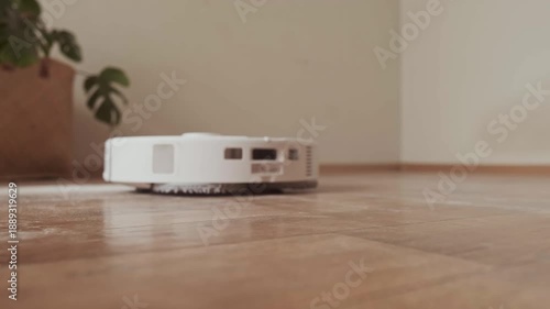 Robot vacuum saves time and effort for homeowners making daily cleaning easy fast and convenient without any hassle