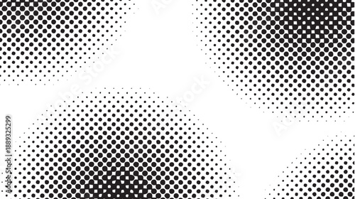 網点　モノクロ　抽象的　模様　背景