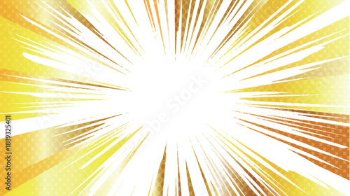 太陽　スクリーントーン　模様　背景