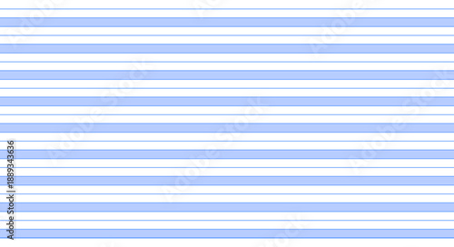 Primary writing paper background with blue horizontal lines for handwriting practice. Vector educational template for kids alphabet tracing and school calligraphy exercises. Minimalist blank sheet.