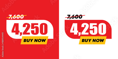 buy now  label vector design