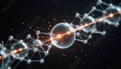 Energy beam through network