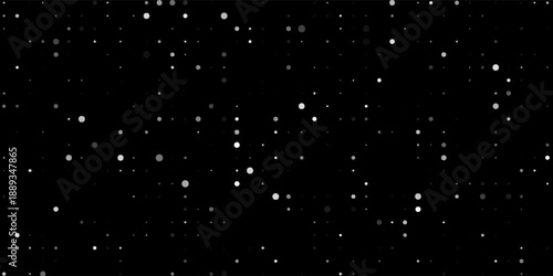 Dot white black pattern gradient texture background. Abstract  technology big data digital background. 3d rendering.vector illustration.