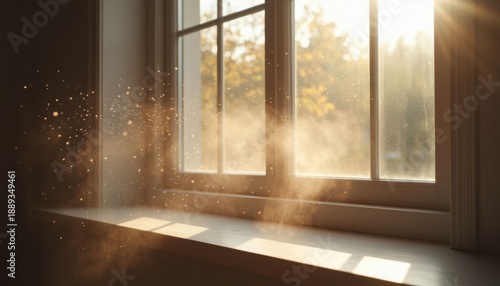 Sunlight Dust In Window