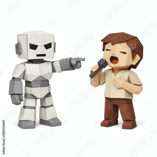 Robot and Singer Dialogue: ...