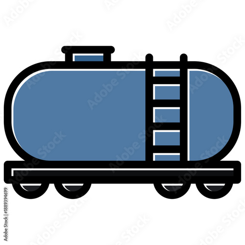 tank wagon train icon