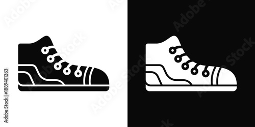 Law Book Icon White And Black Background Style