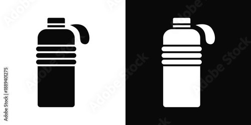 Civil Law Icon White And Black Background Style