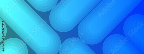 Refreshing abstract texture featuring cool cyan and blue diagonal rounded shapes with soft gradient layers for technology and health themes