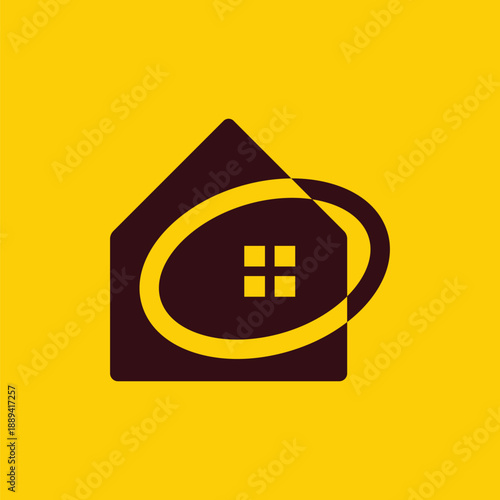 Modern Global Home Identity Logo