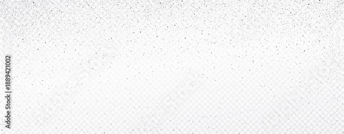 Black dust background. Black particles on transparent background. Tiny black dots in the corners.