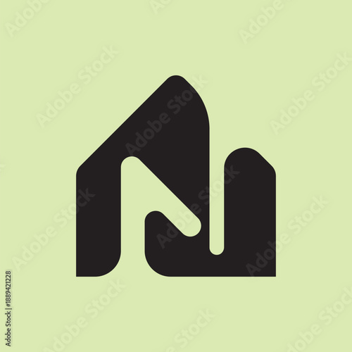 Unique New House Letter N
