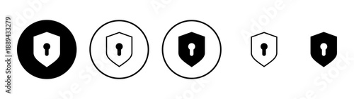 Security icon vector. protection sign and symbol. privacy. vpn