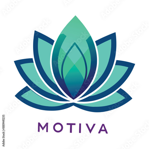 Motiva Lotus Logo Design