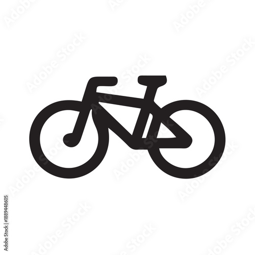 bicycle on white background