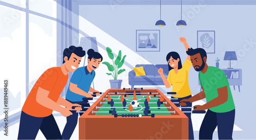 A vibrant illustration of a joyful woman skillfully capturing precious moments with her camera, embracing the art of photography and visual storytelling