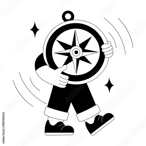 A hand drawn illustration showing brainstorm
