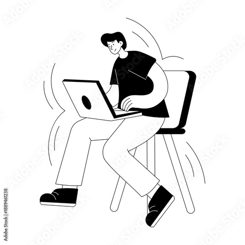 A hand drawn illustration showing brainstorm
