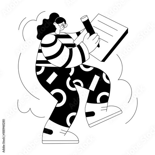 A hand drawn illustration showing brainstorm
