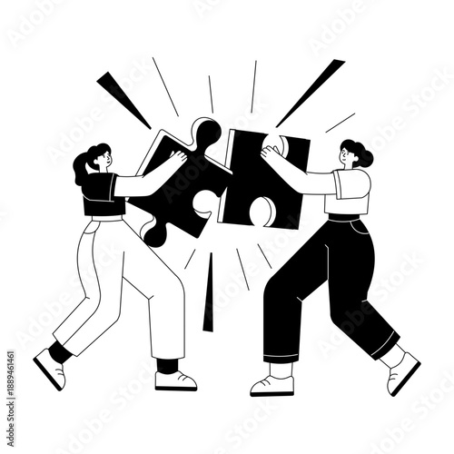 A hand drawn illustration showing brainstorm
