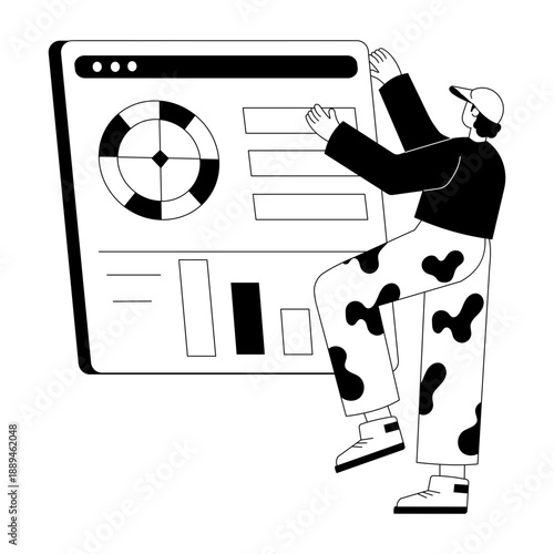 A hand drawn illustration showing brainstorm
