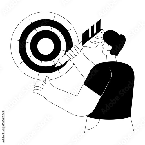 A hand drawn illustration showing brainstorm
