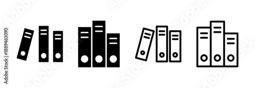 Library icon vector illustration. education sign and symbol