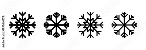 Snow icon vector illustration. snowflake sign and symbol