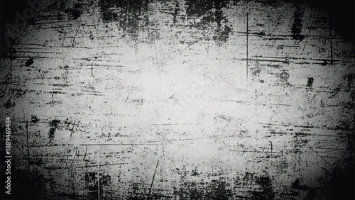 Grunge Black and White Texture Background with Scratch Effects