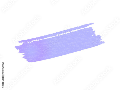 Abstract purple brush stroke isolated on white background.