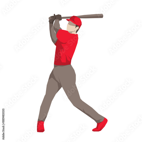 baseball players pose or movement when playing