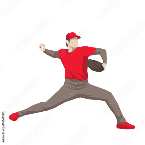 baseball players pose or movement when playing
