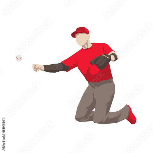 baseball players pose or movement when playing